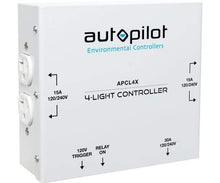 Load image into Gallery viewer, Autopilot Grow Lights Autopilot 4 Light High Power Grow Light Controller, 4000 Watts, 30 Amps - 120/240 Volt