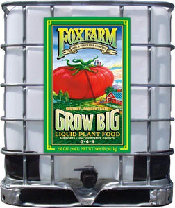 Fox Farm Nutrients 250 Gallon Fox Farm Grow Big Liquid Concentrate