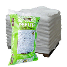Load image into Gallery viewer, GROW!T Soils &amp; Containers Pallet of 30 Bags - 4 Cubic Feet Bags GROW!T #2 Perlite, Super Coarse, 4 cu ft