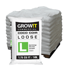 Load image into Gallery viewer, GROW!T Soils &amp; Containers Pallet of 90 - 1.75 Cu. Ft. Bag GROWIT Commercial Coco, 1.75 Cu. Ft. Bag