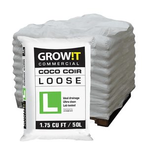 GROW!T Soils & Containers Pallet of 90 - 1.75 Cu. Ft. Bag GROWIT Commercial Coco, 1.75 Cu. Ft. Bag