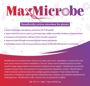 MaxMicrobe Nutrients MaxMicrobe Beneficial Nutrients